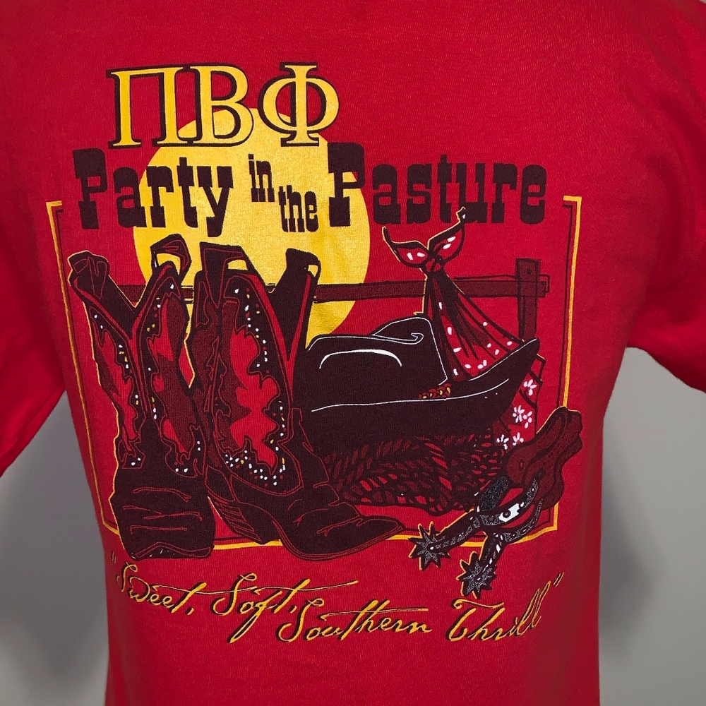 Pi Beta Phi UGA Party in the Pasture 2003 T-shirt